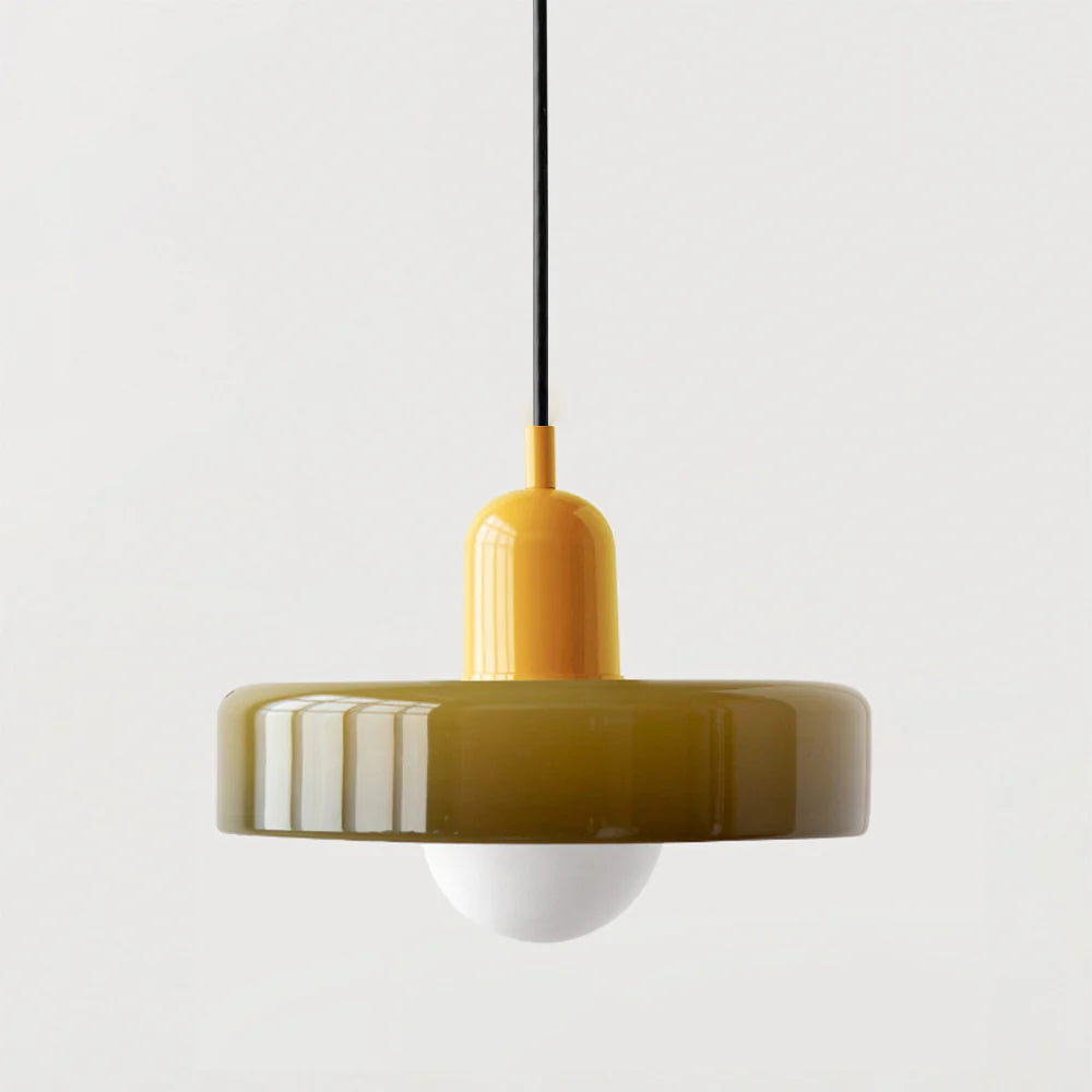 Variant image for Moderner Bauhaus LED Anhänger mit Gefrostetem Glas – 35 cm, Höhenverstellbar-25