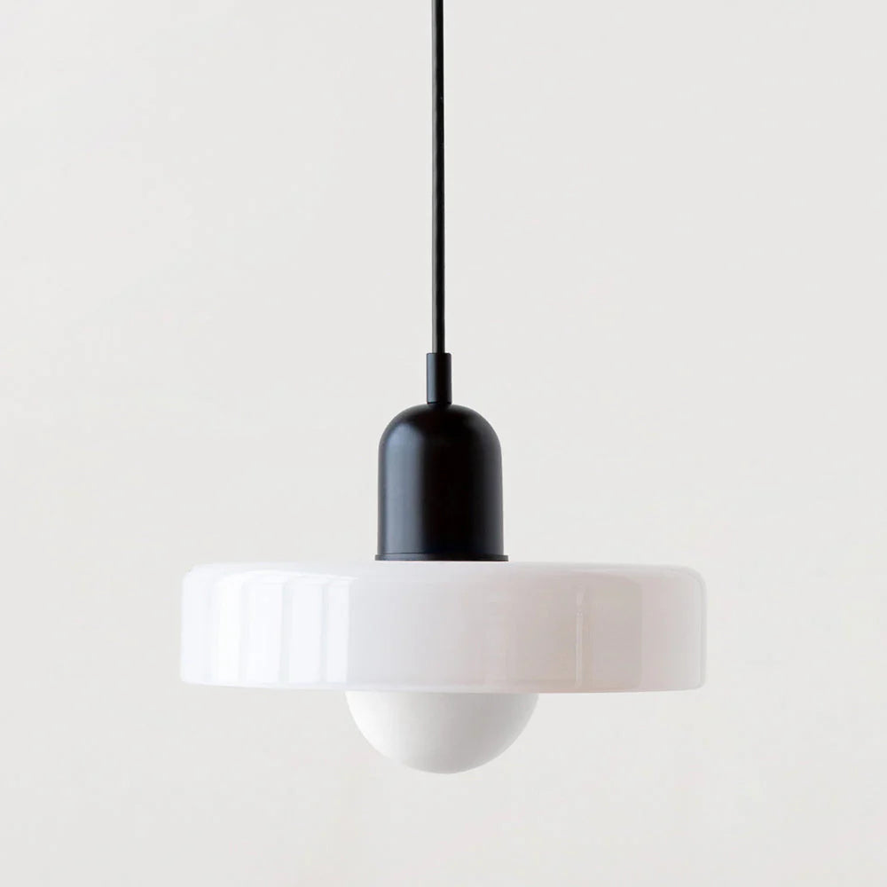 Variant image for Moderner Bauhaus LED Anhänger mit Gefrostetem Glas – 35 cm, Höhenverstellbar-45