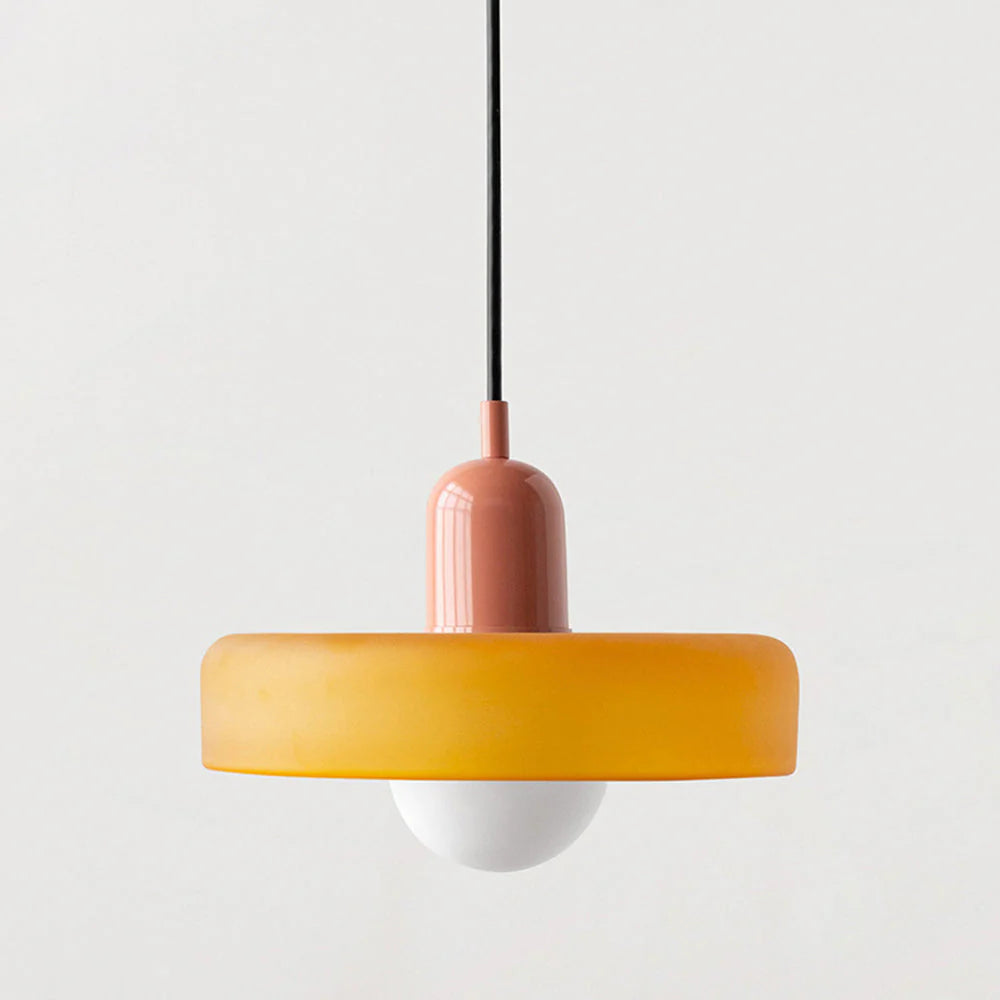 Variant image for Moderner Bauhaus LED Anhänger mit Gefrostetem Glas – 35 cm, Höhenverstellbar-19