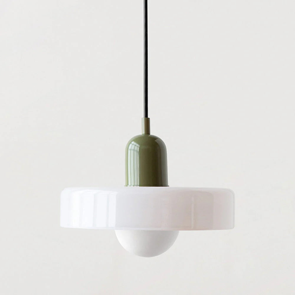 Variant image for Moderner Bauhaus LED Anhänger mit Gefrostetem Glas – 35 cm, Höhenverstellbar-13