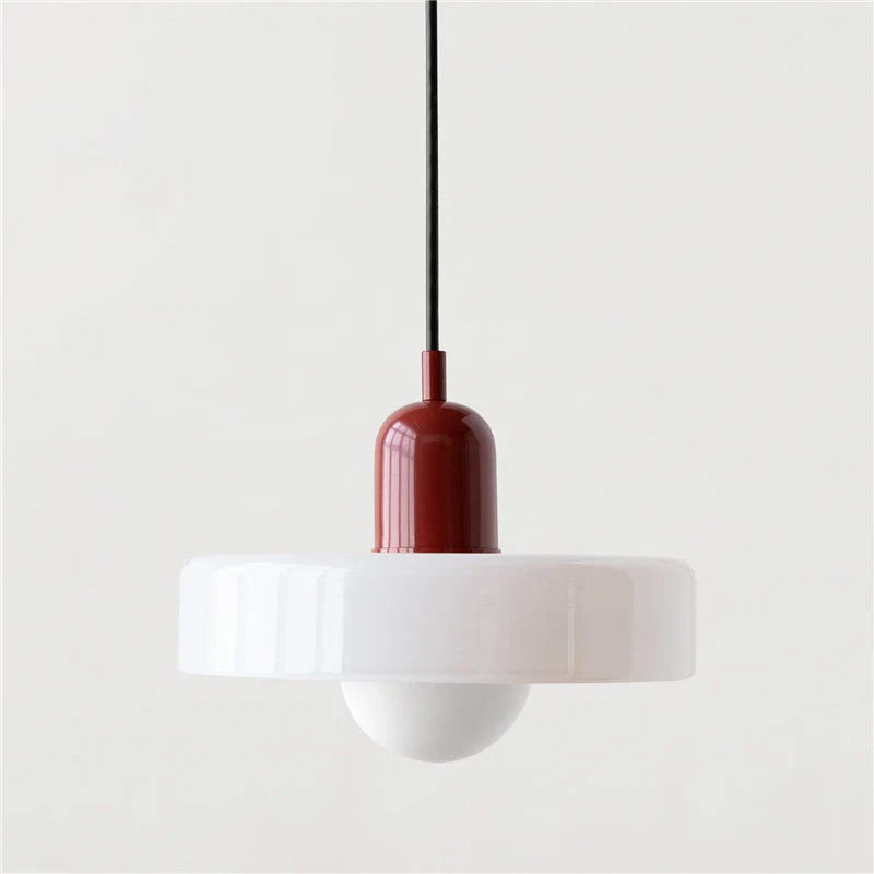 Moderne Schwarze Glas-Pendelleuchte – Höhenverstellbar für Ess- & Wohnzimmer