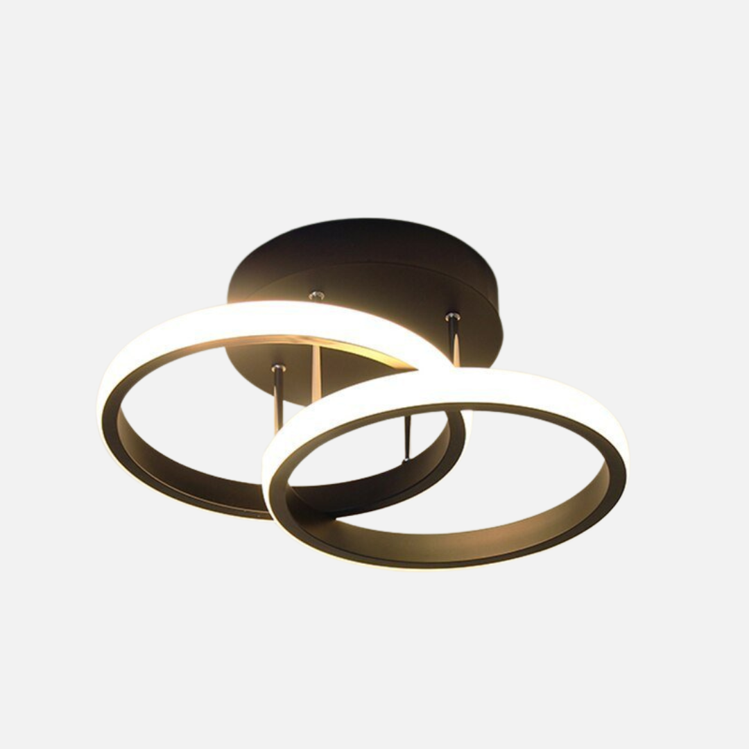 LED Deckenlampe – 3 Ringe, Dimmbar, Warmweiß
