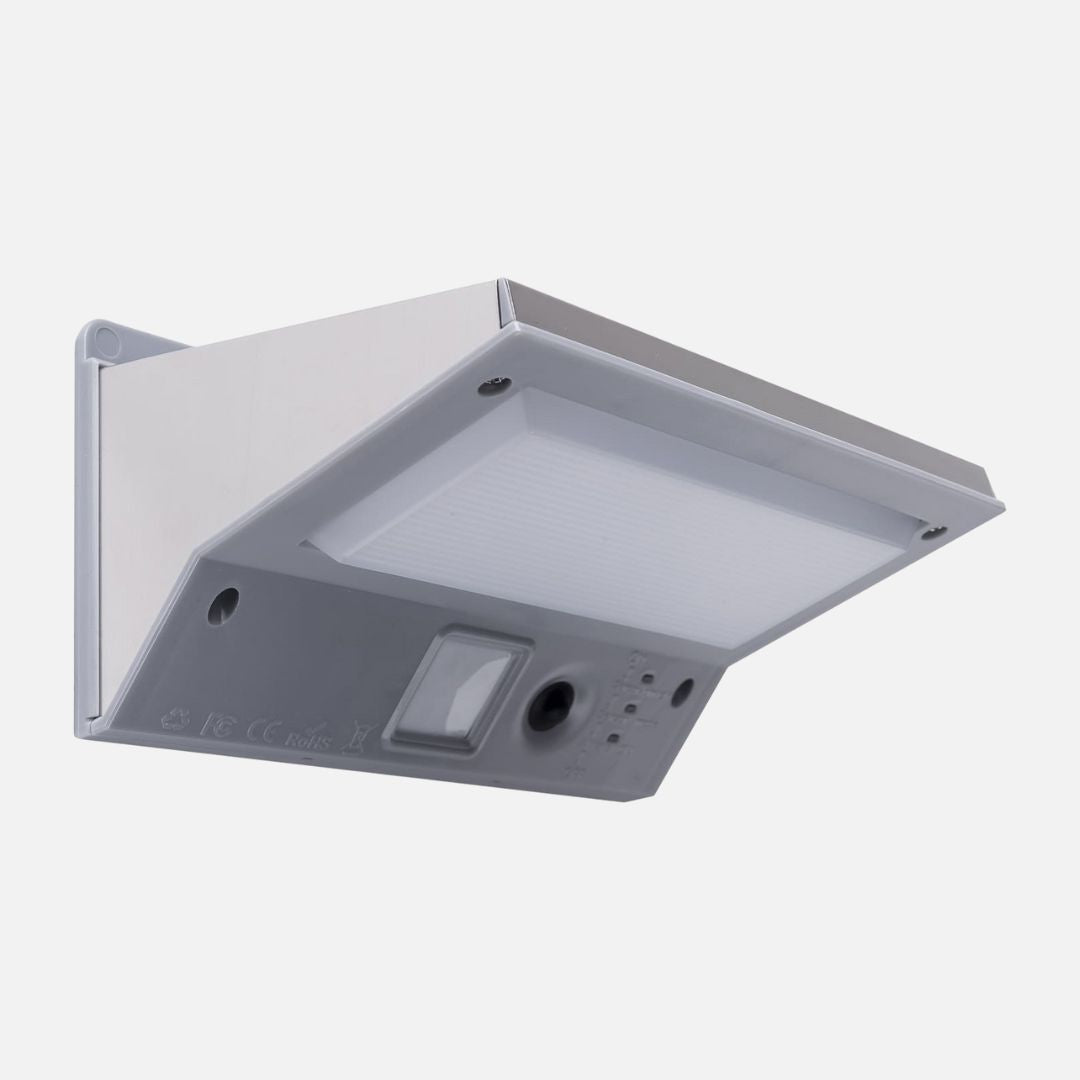 LED Wandleuchte Schwarz mit Bewegungsmelder – Außenbeleuchtung IP44