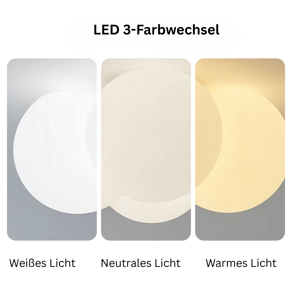 Moderne LED Deckenleuchte 42 cm – Wolkenblasen-Design für Wohnzimmer