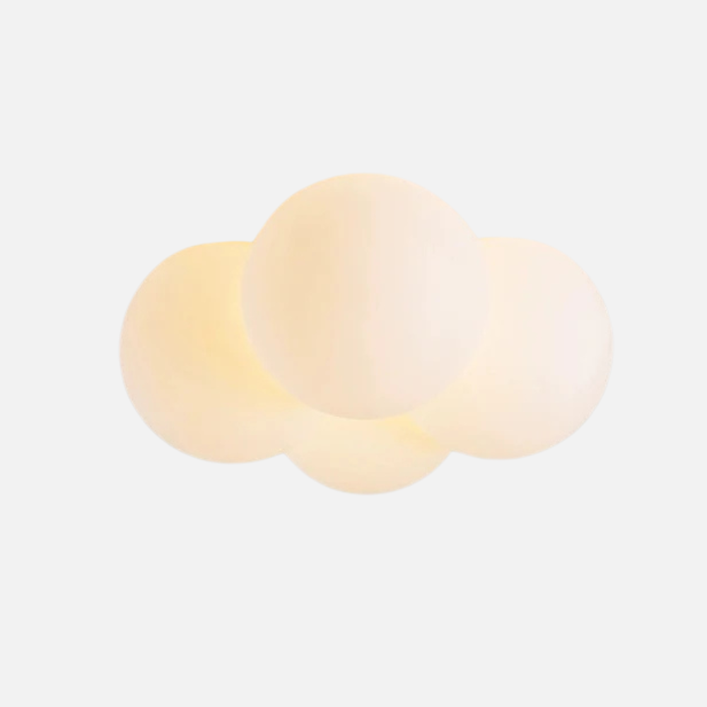 Moderne LED Deckenleuchte 42 cm – Wolkenblasen-Design für Wohnzimmer