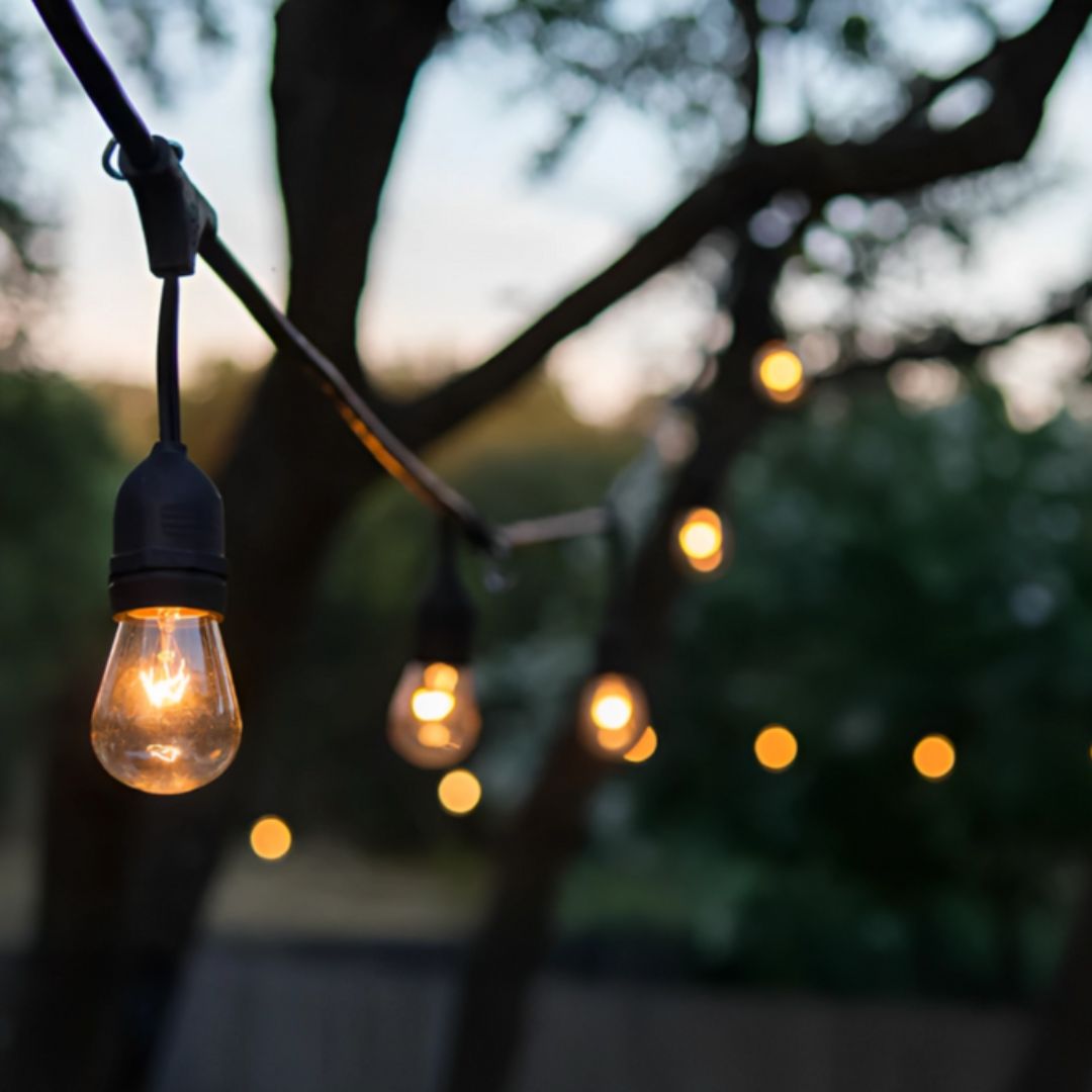 Solar Lichterkette 15m – Wetterfest, Warmweiß, Mit Fernbedienung