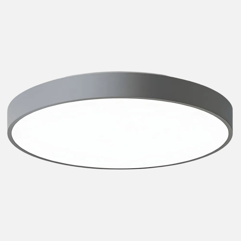 Moderne Runde LED-Deckenleuchte – Schwarz für Schlaf- & Wohnzimmer