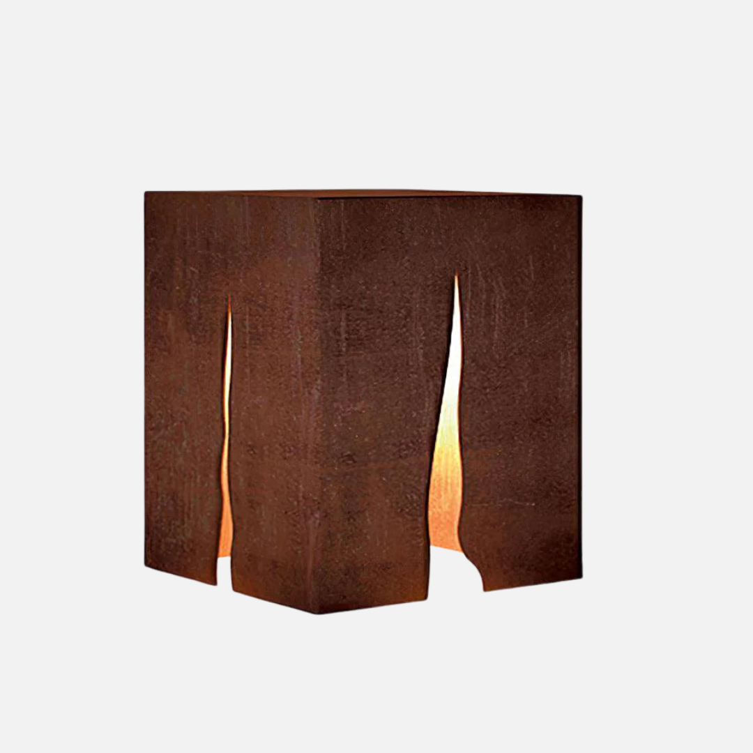 Cube Crack Außenwandleuchte mit Integrierten LEDs – Wetterfest und Modern