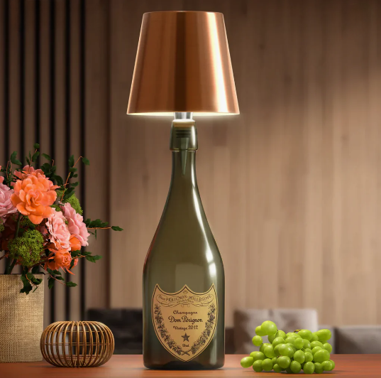 LED Flaschenlampe Kreativ – LumiCork Wiederaufladbar für Dekoration