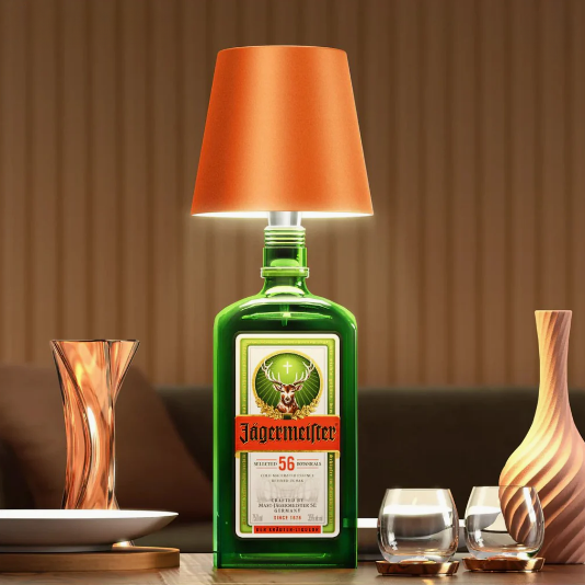 LED Flaschenlampe Kreativ – LumiCork Wiederaufladbar für Dekoration